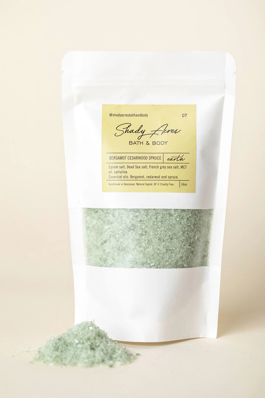Shady Acres Bath & Body ~ BATH SALTS ~ EARTH